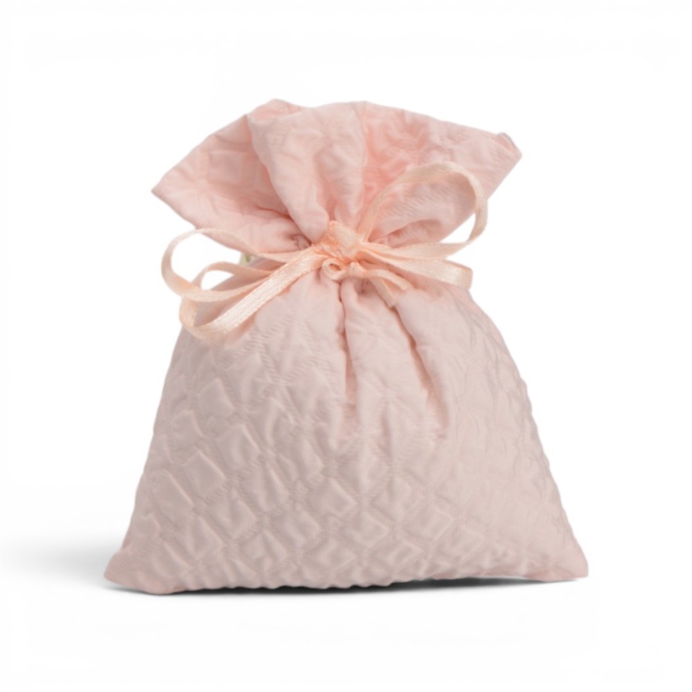SACCHETTO TRAPUNTATO PINK H12